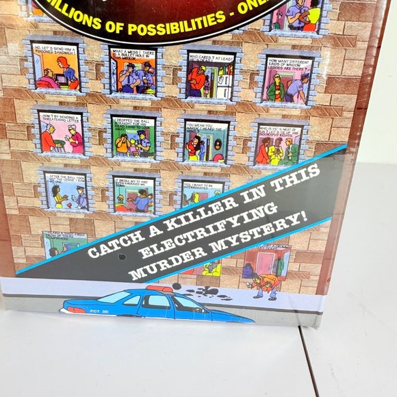 Crime Murder Mystery Game VTG 1994 3D Jigsaw Puzzle Testimony Tower Board Game - Picture 5 of 11